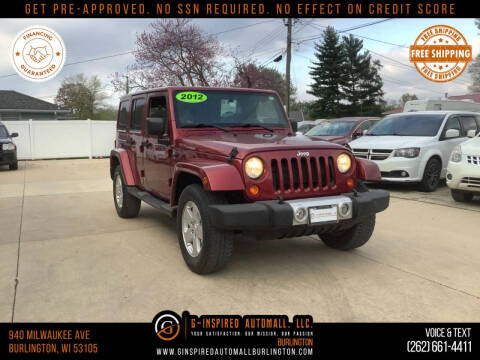 2012 Jeep Wrangler Unlimited Sahara
