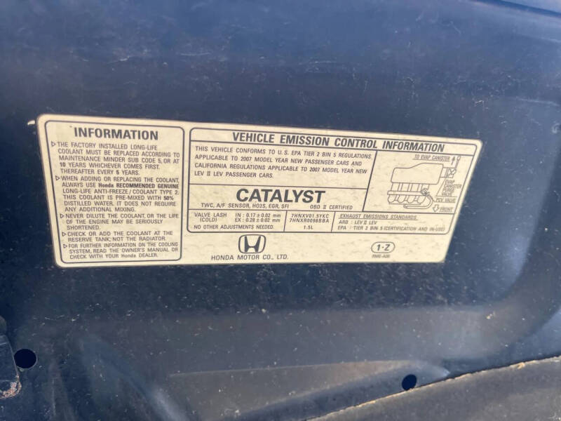 2007 Honda Fit Sport