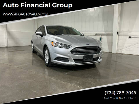 2016 Ford Fusion for sale at Auto Financial Group in Flat Rock MI