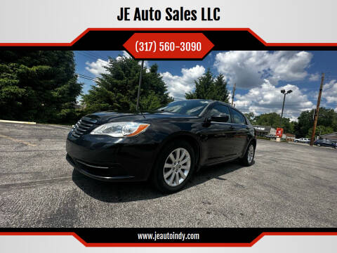 2013 Chrysler 200 for sale at JE Auto Sales LLC in Indianapolis IN