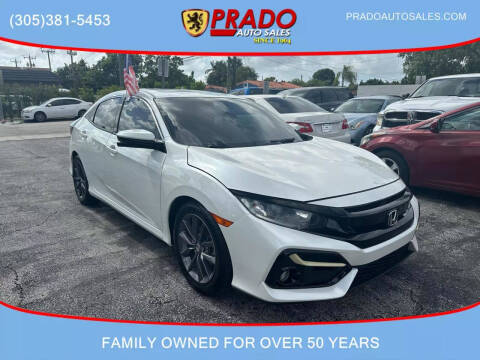 2020 Honda Civic for sale at Prado Auto Sales in Miami FL