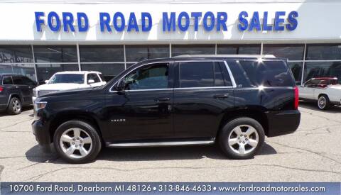 2015 Chevrolet Tahoe for sale at Ford Road Motor Sales in Dearborn MI