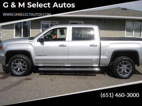 2015 GMC Sierra 1500 for sale at G & M Select Autos in Farmington MN