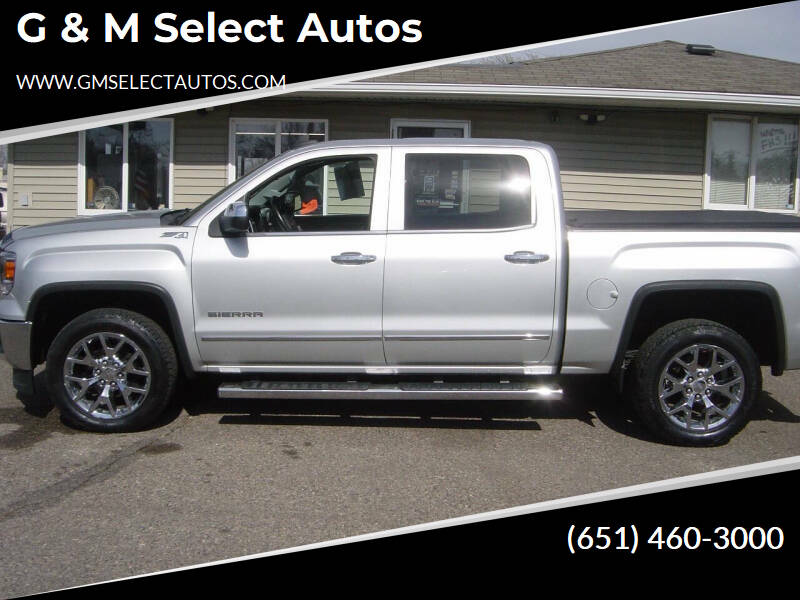 2015 GMC Sierra 1500 for sale at G & M Select Autos in Farmington MN