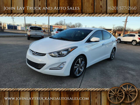 2016 Hyundai Elantra for sale at John Lay Truck and Auto Sales in Independence KS