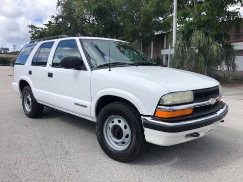 2001 Chevrolet Blazer for sale at Florida Cool Cars in Fort Lauderdale FL
