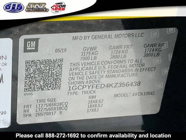 2019 Chevrolet Silverado 1500