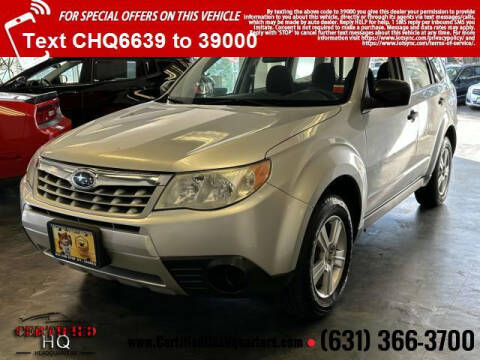2011 Subaru Forester for sale at CERTIFIED HEADQUARTERS in Saint James NY