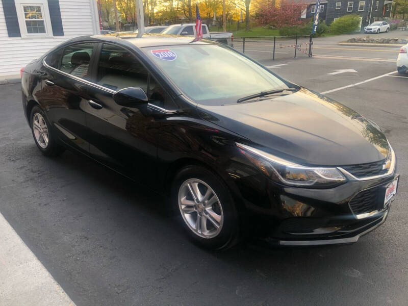2018 Chevrolet Cruze for sale at 5 Corner Auto Sales Inc. in Brockton MA