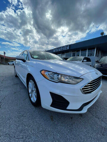 2019 Ford Fusion Hybrid for sale at Modern Auto Sales in Hollywood FL