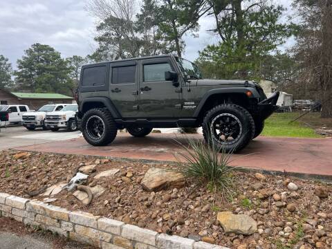 2016 Jeep Wrangler Unlimited for sale at Texas Truck Sales in Dickinson TX
