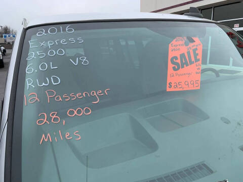 2016 Chevrolet Express LS 2500