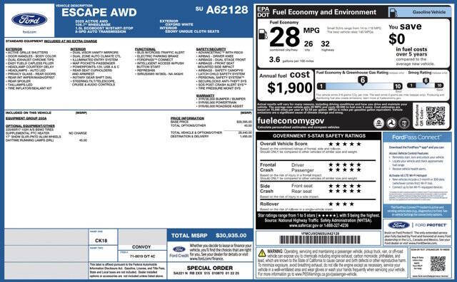 2025 Ford Escape Active