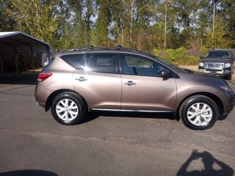 2012 Nissan Murano for sale at Bonney Lake Used Cars in Puyallup WA