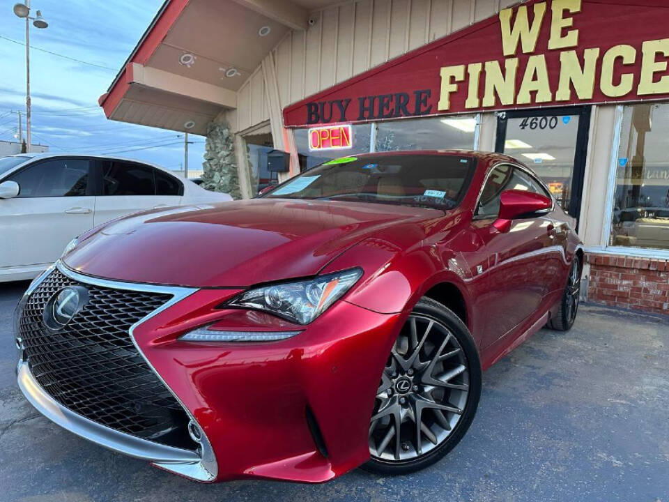 2016 Lexus RC 350 for sale at Caspian Auto Sales in Oklahoma City, OK