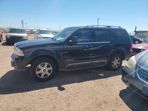 2004 Lincoln Aviator for sale at PYRAMID MOTORS - Fountain Lot in Fountain CO