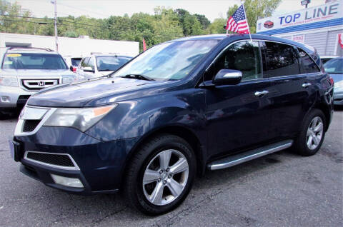 2010 Acura MDX for sale at Top Line Import in Haverhill MA