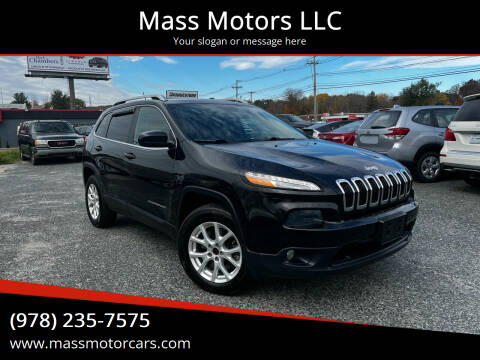 2014 Jeep Cherokee for sale at Mass Motors LLC in Worcester MA