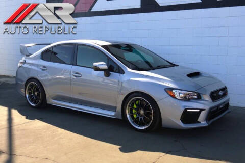 2021 Subaru WRX for sale at Auto Republic Fullerton in Fullerton CA