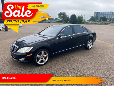 2007 Mercedes-Benz S-Class for sale at Beck's Auto in Chesterfield VA