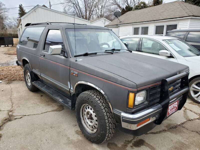 1986 Chevrolet S-10 Blazer for sale at Buena Vista Auto Sales: Extension Lot in Storm Lake IA