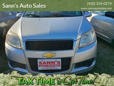 2011 Chevrolet Aveo for sale at Sann's Auto Sales in Baltimore MD
