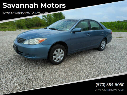 2004 Toyota Camry for sale at Savannah Motors in Elsberry MO