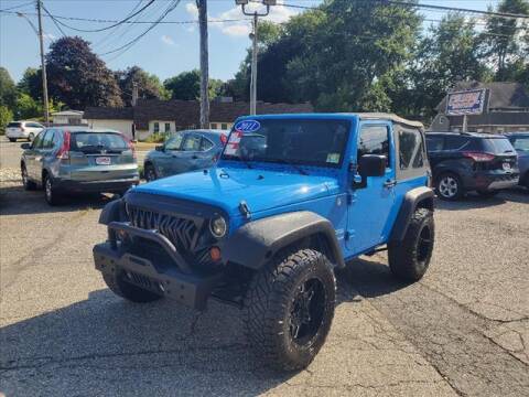 2011 Jeep Wrangler for sale at Colonial Motors in Mine Hill NJ