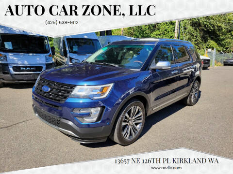 2016 Ford Explorer for sale at Auto Car Zone, LLC in Kirkland WA