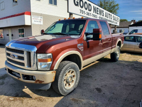 2008 Ford F-350 Super Duty for sale at GOOD NEWS AUTO SALES in Fargo ND