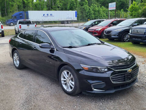2016 Chevrolet Malibu for sale at Solo's Auto Sales in Timmonsville SC