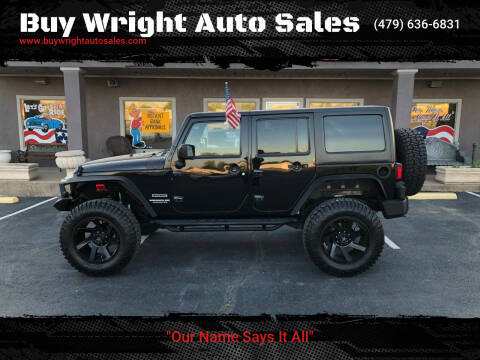 2015 Jeep Wrangler Unlimited for sale at Buy Wright Auto Sales in Rogers AR