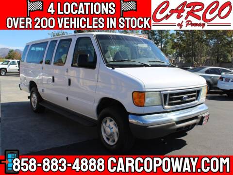 2006 Ford E-Series for sale at CARCO SALES & FINANCE - CARCO OF POWAY in Poway CA