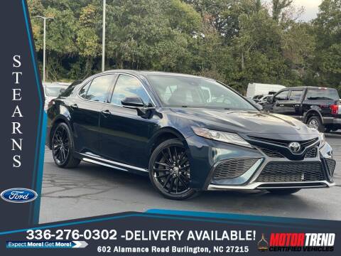 2021 Toyota Camry for sale at Stearns Ford in Burlington NC