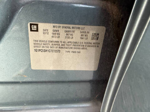 2012 Chevrolet Cruze LS