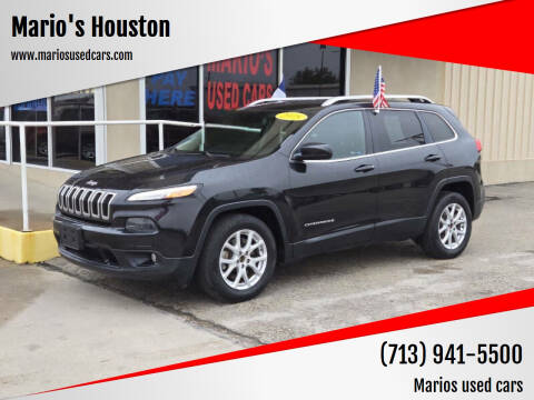 2015 Jeep Cherokee for sale at Mario's Houston in Houston TX