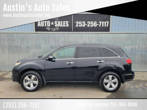 2011 Acura MDX for sale at Austin's Auto Sales in Edgewood WA