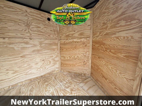2026 Quality Cargo 7X12TA w/ 7' Ceiling, Rear Win
