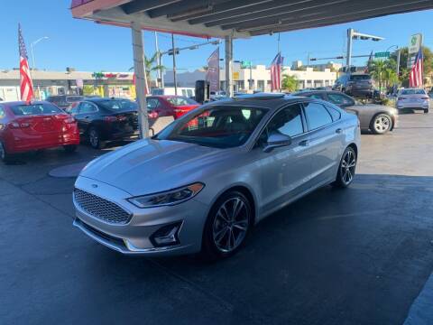 2019 Ford Fusion for sale at American Auto Sales in Hialeah FL