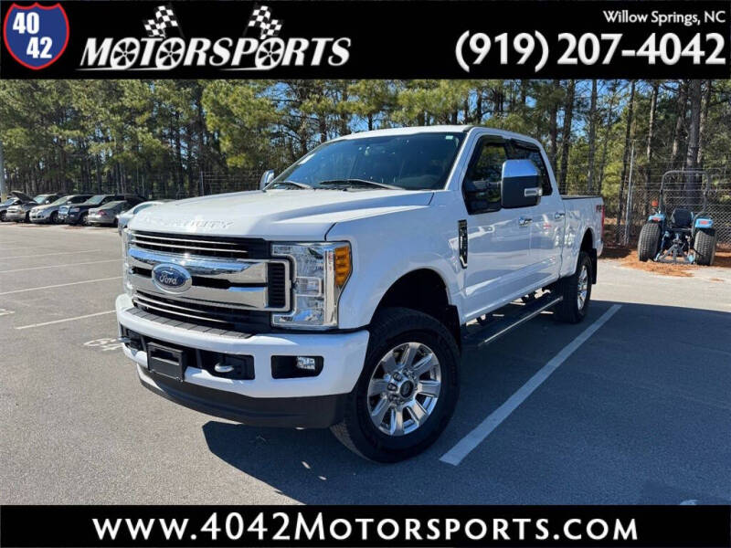 2017 Ford F-250 Super Duty for sale at 4042 Motorsports in Willow Spring NC