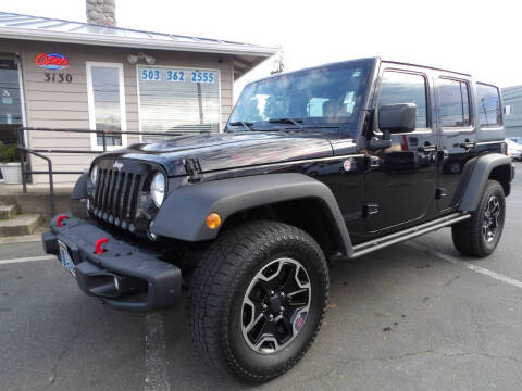 2016 Jeep Wrangler Unlimited for sale at WEST COAST CAR SALES in Salem OR