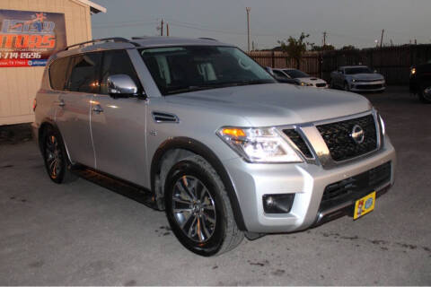 2019 Nissan Armada for sale at ALL STAR MOTORS INC in Houston TX