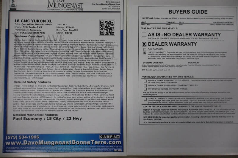 2018 GMC Yukon XL SLT