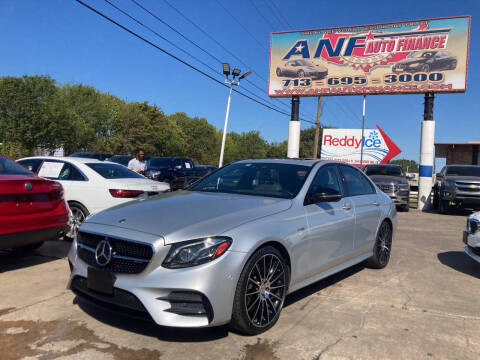 2018 Mercedes-Benz E-Class for sale at ANF AUTO FINANCE in Houston TX