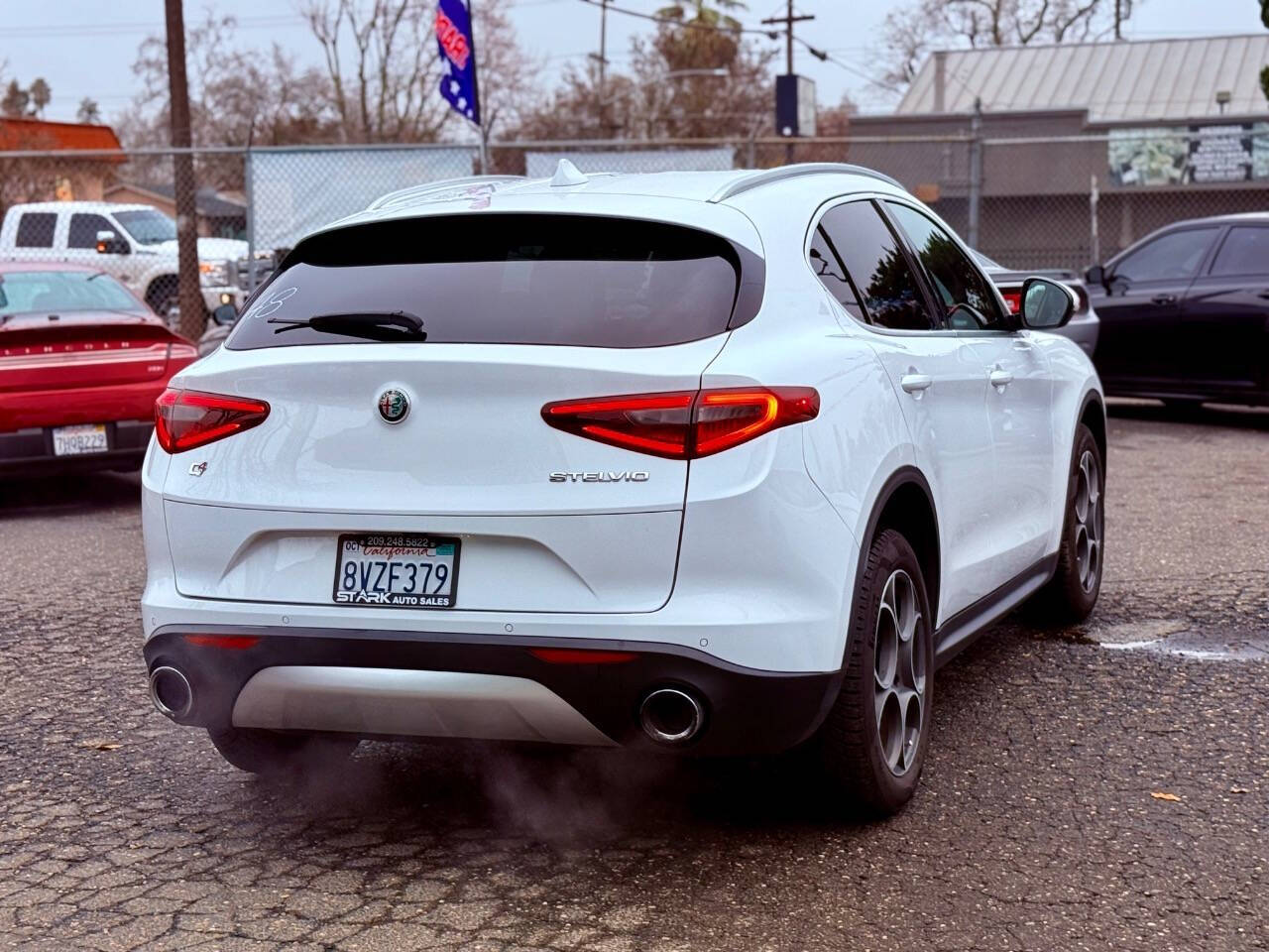 2018 Alfa Romeo Stelvio for sale at STARK AUTO SALES INC in Modesto, CA