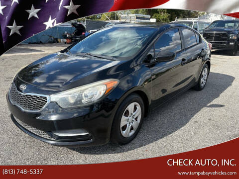 2015 Kia Forte for sale at CHECK AUTO, INC. in Tampa FL