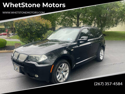 2010 BMW X3 for sale at WhetStone Motors in Bensalem PA