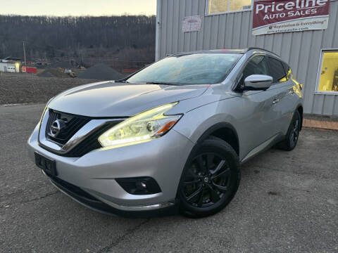 2017 Nissan Murano for sale at PRICELINE AUTOS in Binghamton NY