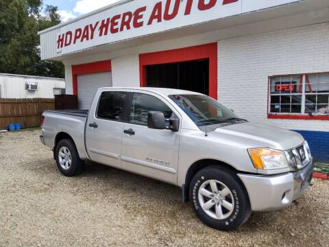 2009 Nissan Titan for sale at H D Pay Here Auto Sales in Denham Springs LA