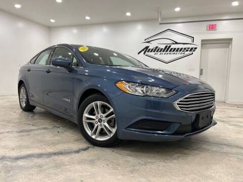 2018 Ford Fusion Hybrid for sale at Auto House of Bloomington in Bloomington IL